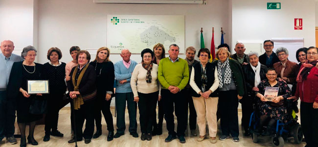 El Hospital Valle de los Pedroches conmemora el décimo aniversario de actividad continuada del grupo de voluntarios