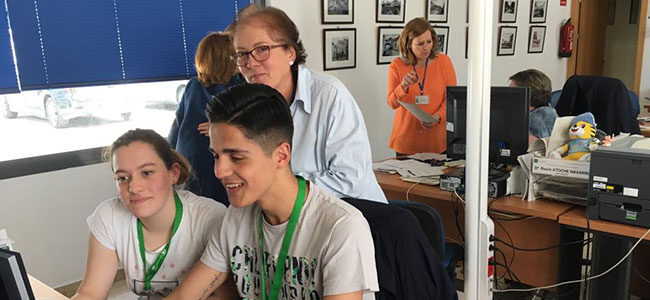 El Área Sanitaria Norte de Córdoba forma a estudiantes en prácticas de Gestión Administrativa en Grado Medio