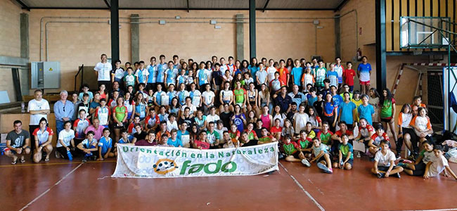 El Campeonato de Andalucía de Deporte Base 2019 de Orientación en Pedroche y Villaralto