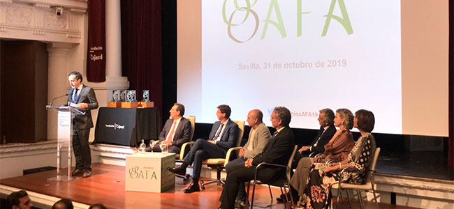 Fundación PRODE recibe el Premio AFA 2019 en el ámbito de lo social