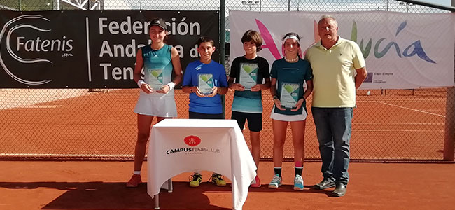 Éxito de tenis pozoalbense en el Andaluz Sub 13