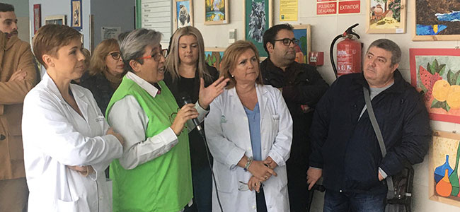 El Hospital Valle de los Pedroches alberga una nueva edición de la exposición de artes plásticas de AFEMVAP