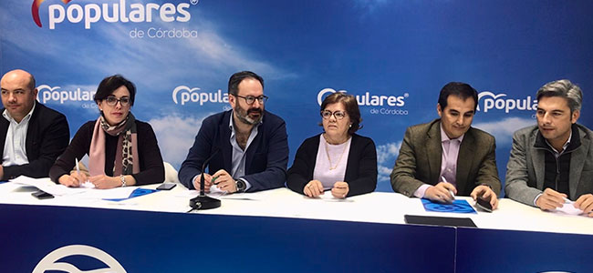 El Comité Ejecutivo Provincial del PP cordobés se ha reunido en Villanueva de Córdoba