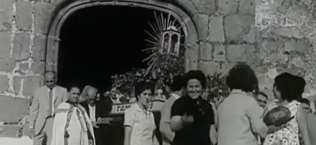 Celebración de la Virgen de Guía en Villanueva del Duque en 1971 y 1974