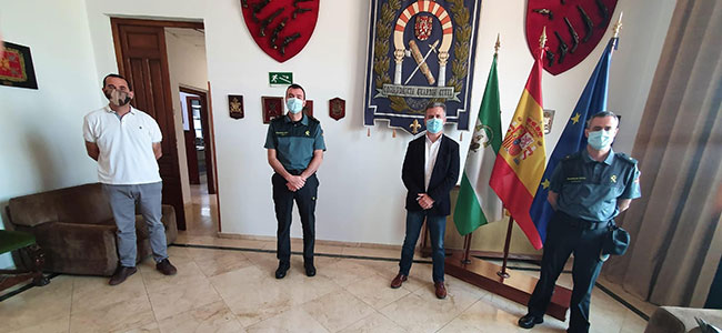 El IPBS y la Guardia Civil colaboran para mejorar el servicio a las personas mayores de la provincia