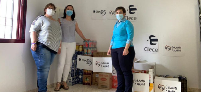 Corazón y Manos entrega más de 300 kg de alimentos al Ayuntamiento de Torrecampo