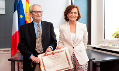 Juan Romero, último superviviente español de Mauthausen, homenajeado por el Gobierno