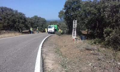 La Junta ha invertido en la mejora de la seguridad en la carretera A-3200, de Azuel a Santa Eufemia