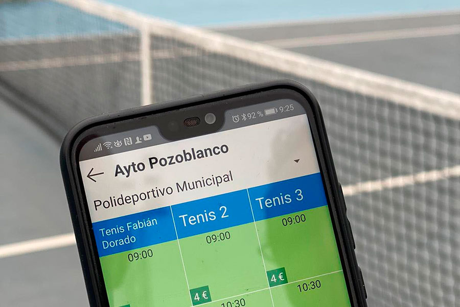 Pozoblanco centraliza la cita previa de las instalaciones deportivas a través de una ‘app’