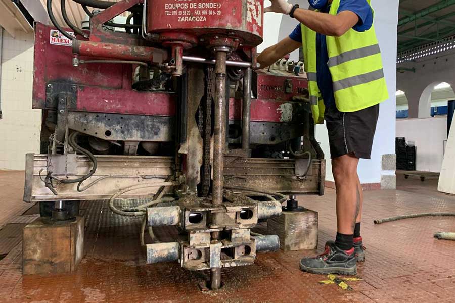 Ya hay conclusiones en el estudio geotécnico del Mercado Municipal de Pozoblanco