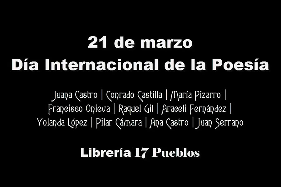 17 Pueblos celebra el Día de la Poesía con poetas y poetisas de Los Pedroches