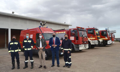 Entregada la obra del Parque de Bomberos de Pozoblanco con un presupuesto de 198.000 euros