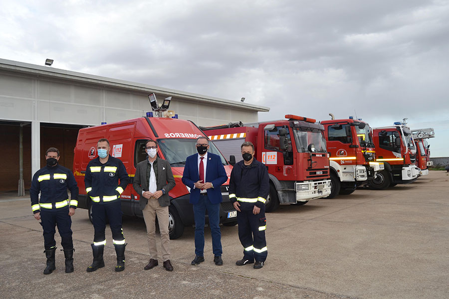 Entregada la obra del Parque de Bomberos de Pozoblanco con un presupuesto de 198.000 euros