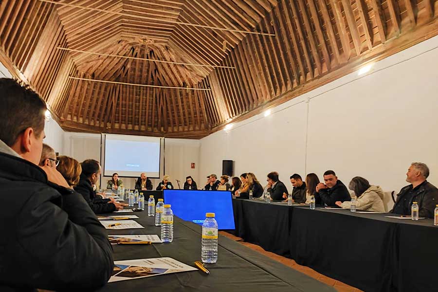 Los socios del CIET Los Pedroches tienen un encuentro en Belalcázar bajo el título 'Conoce a tus socios, conoce tu comarca'