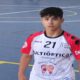 Gonzalo Ríos Pineda con el CB Balonmano Pozboblanco