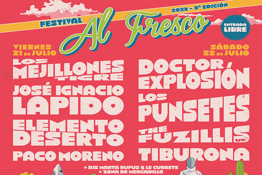 Pozoblanco vivirá un intenso fin de semana rockero con la octava edición del festival Al Fresco