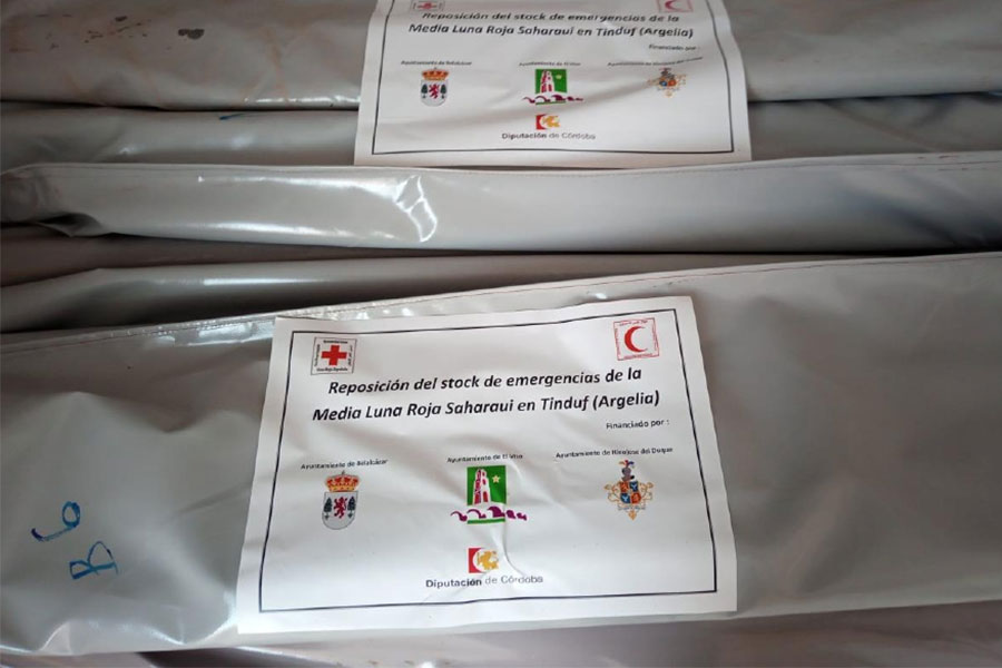 Tres ayuntamientos de los Pedroches y la Diputación refuerzan su alianza con Cruz Roja en el Sahara