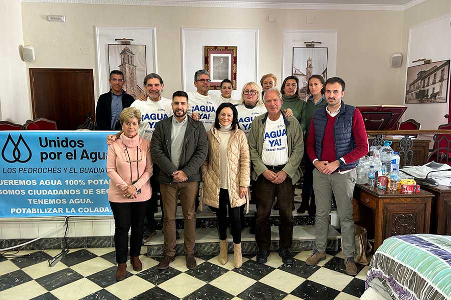 Rafi Crespín apoya a la plataforma Unidos por el Agua y se compromete a trabajar por una solución