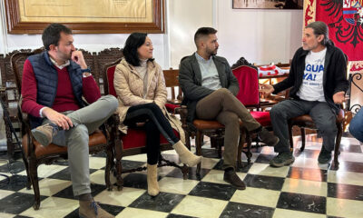 Reunión del PSOE con la plataforma Unidos por el Agua