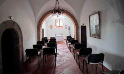 la casa de espiritualidad del Convento de Santa Clara de la Columna