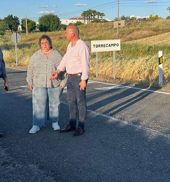El PSOE de Torrecampo, Pedroche y Pozoblanco exigen el arreglo urgente de la carretera A-435