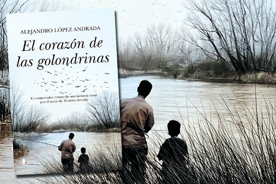 'El corazón de las golondrinas' es el nuevo poemario de Alejandro López Andrada