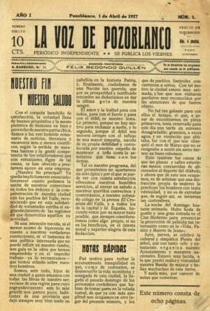 Periódico 'La Voz de Pozoblanco'