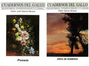 Libros de Pedro J. García Moreno, colección ‘Cuadernos del Gallo’