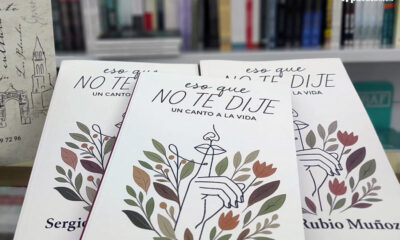 'Eso que no te dije: un canto a la vida', el primer libro de Sergio Rubio