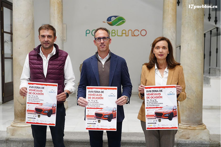 Pozoblanco presenta la XVII Feria del Vehículo de Ocasión