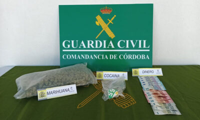 Tres personas detenidas por tráfico de drogas en Villanueva de Córdoba