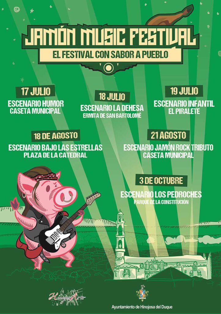 El Jamón Music Festival, 'el festival con sabor a pueblo'