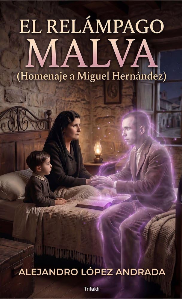 Libro ‘El relámpago malva’, de Alejandro López Andrada